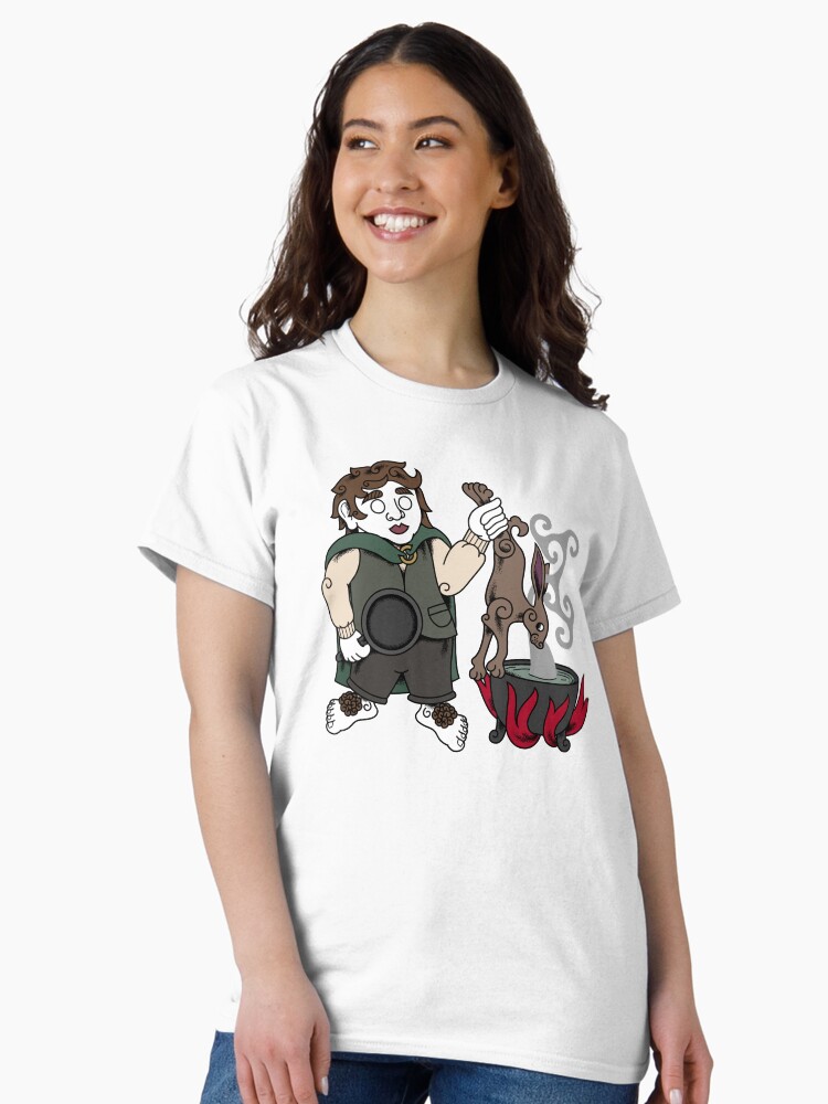 Thumbnail 2 of 7, Classic T-Shirt, Eat Like A Halfling! designed and sold by saxonforageruk.