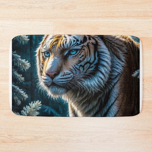 Item preview, Siberian Tiger winter forest artwork designed and sold by SyanArt.
