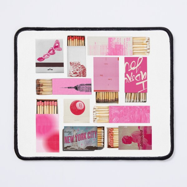 Item preview, hot pink vintage matchbox art designed and sold by gdm123.