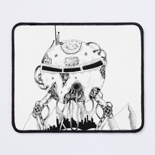 Item preview, Mechanical creature in pen and ink designed and sold by EdwardGeorgeArt.