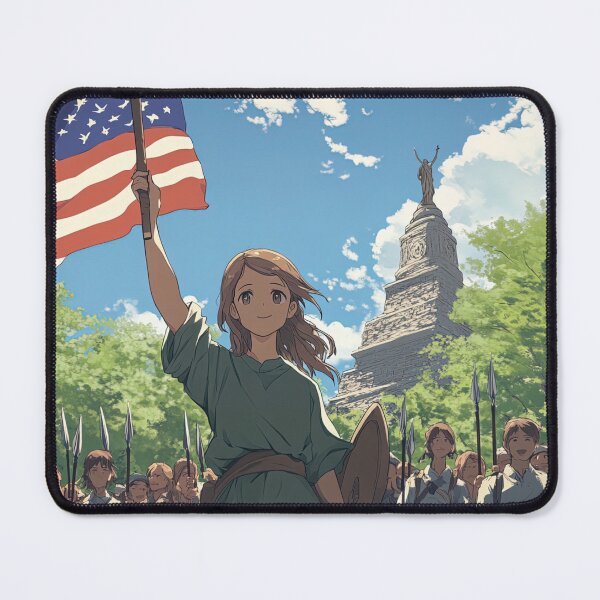 Item preview, Liberty Leading the People | Anime style designed and sold by ComicsFactory.