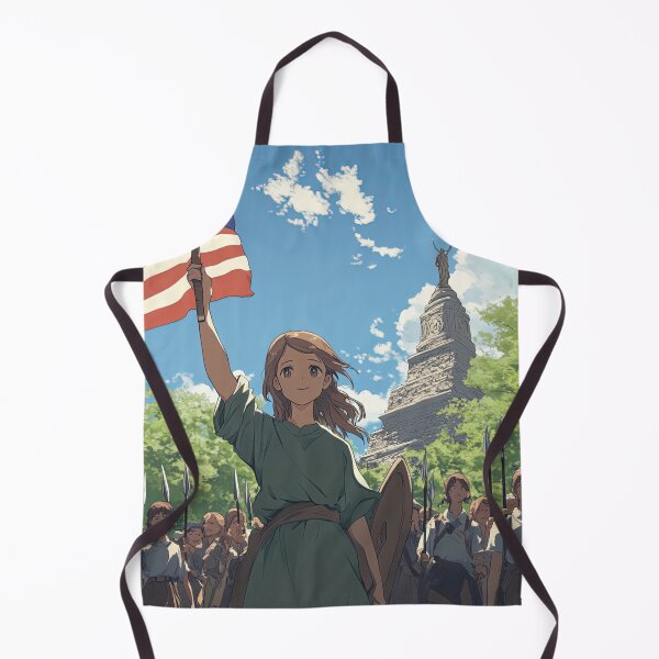 Item preview, Liberty Leading the People | Anime style designed and sold by ComicsFactory.