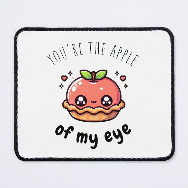 Item preview, You're the Apple of my Eye - Couples - Baking - Valentine's day designed and sold by TTeamDesigns.