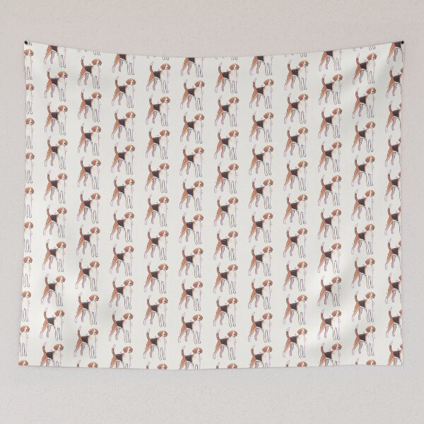 Item preview, american foxhound illustration  designed and sold by Mayarartsy.