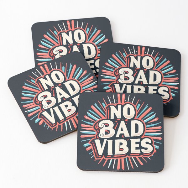 Item preview, No Bad Vibes Positive designed and sold by Retr0Tshirts.