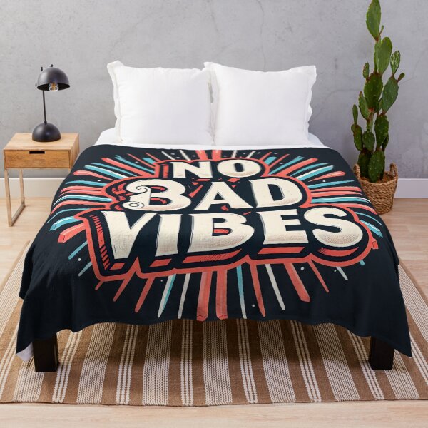 Item preview, No Bad Vibes Positive designed and sold by Retr0Tshirts.