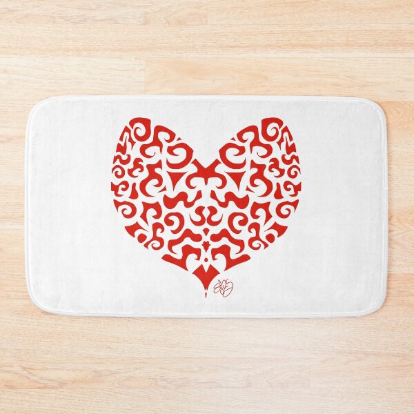 Item preview, Stylised Rorschach test heart  designed and sold by Pittstop.