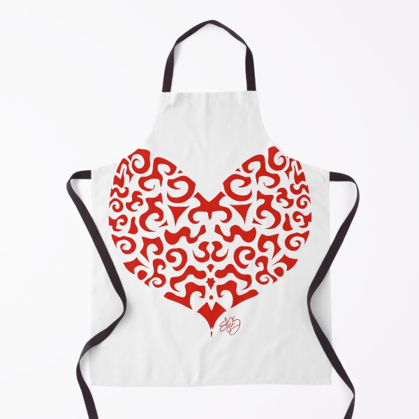 Item preview, Stylised Rorschach test heart  designed and sold by Pittstop.