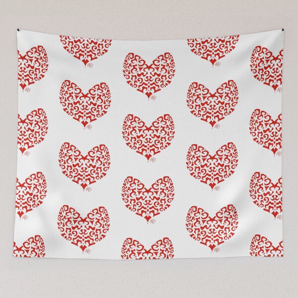 Item preview, Stylised Rorschach test heart  designed and sold by Pittstop.
