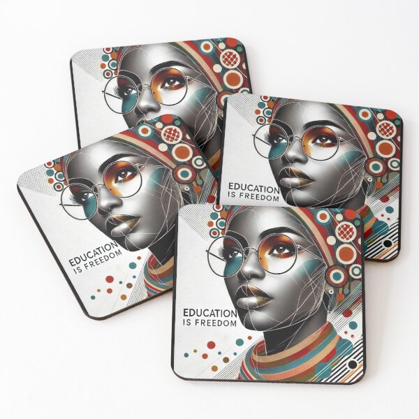 Item preview, Black History Teacher Education Is Freedom Nice Afro Women Gift designed and sold by Creat-Des.