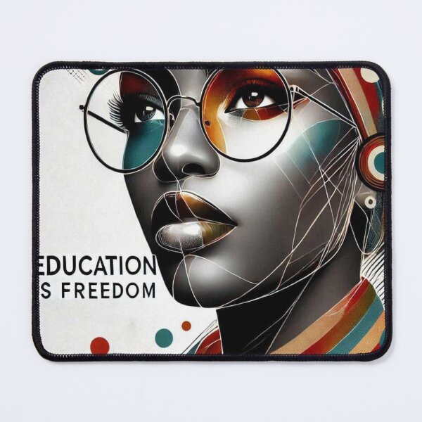 Item preview, Black History Teacher Education Is Freedom Nice Afro Women Gift designed and sold by Creat-Des.