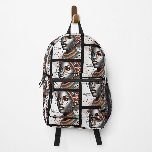 Item preview, Black History Teacher Education Is Freedom Nice Afro Women Gift designed and sold by Creat-Des.