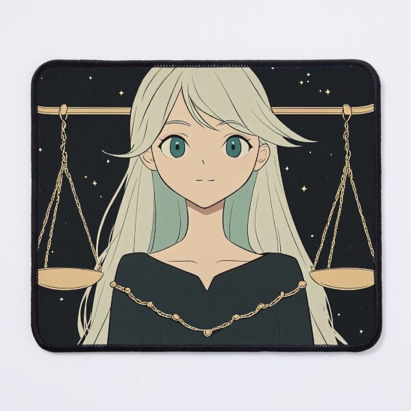 Item preview, Libra zodiac symbol | Anime style designed and sold by ComicsFactory.