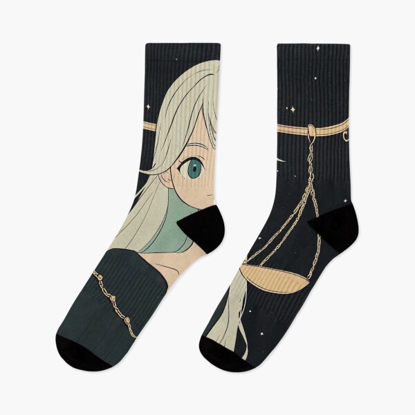 Item preview, Libra zodiac symbol | Anime style designed and sold by ComicsFactory.