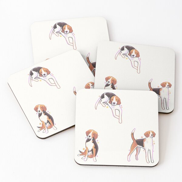 Item preview, American Foxhound pack designed and sold by Mayarartsy.