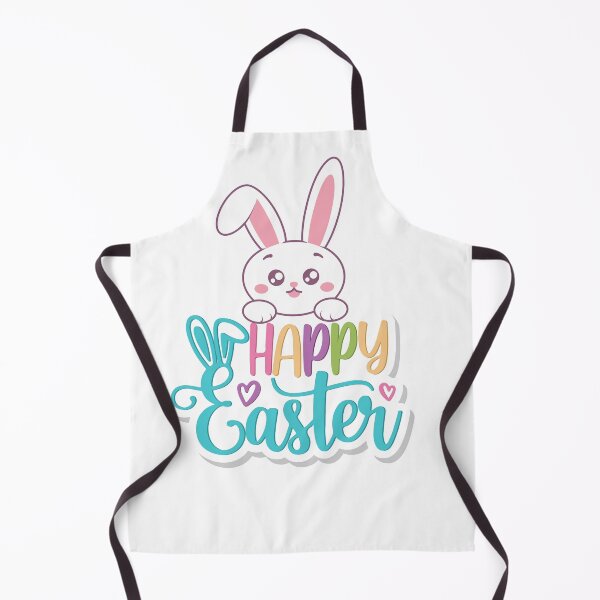 Artikelvorschau, Hase Frohe Ostern Sticker entworfen und verkauft von TeeUp2.
