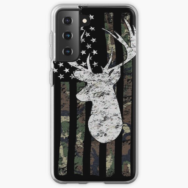 Camouflage Flag Deer Hunting Samsung Galaxy Soft Case