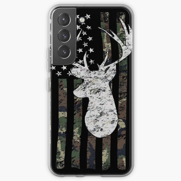 Camouflage Flag Deer Hunting Samsung Galaxy Soft Case