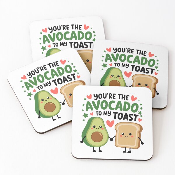 Item preview, You're the avocado To My Toast! Funny Avocado Toast Pun designed and sold by PMCreative.