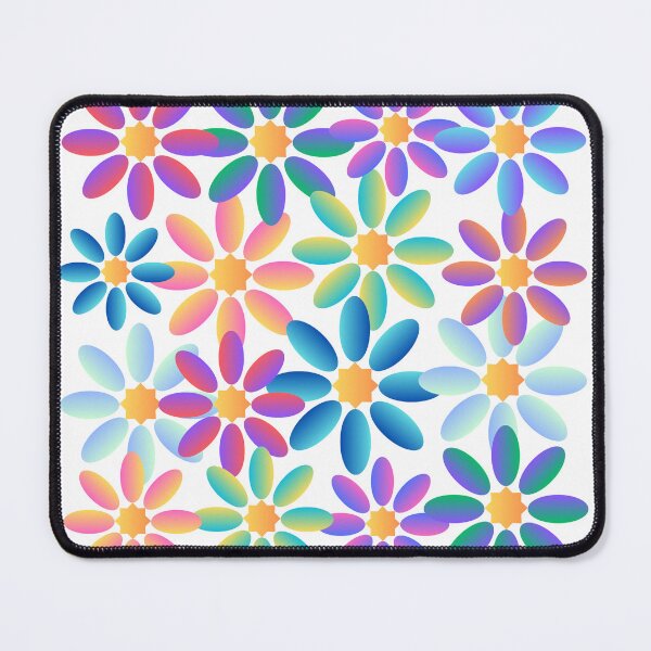 Item preview, Gradient multi-colored flowers designed and sold by Jjc59.
