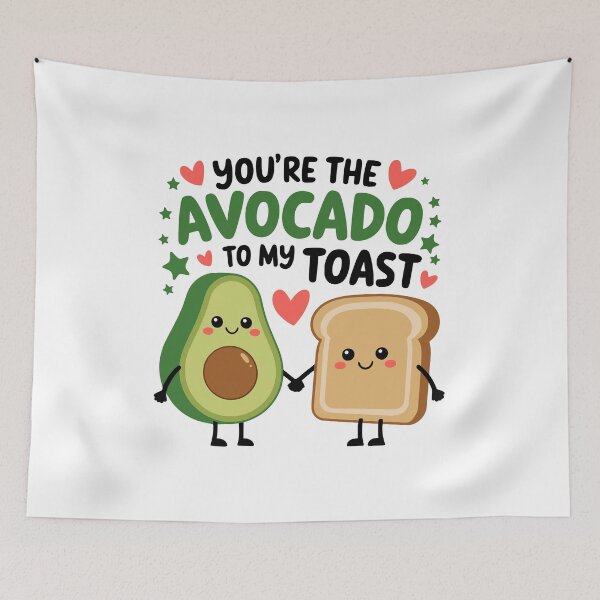 Item preview, You're the avocado To My Toast! Funny Avocado Toast Pun designed and sold by PMCreative.