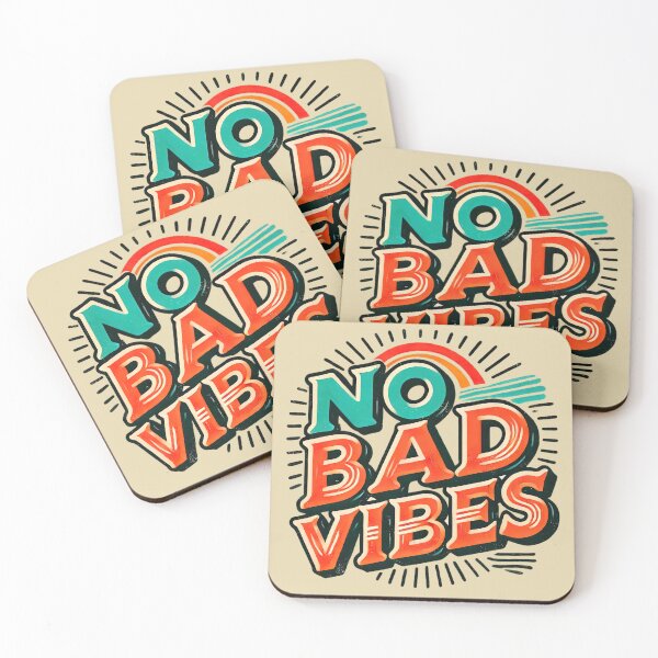 Item preview, No Bad Vibes HD designed and sold by Retr0Tshirts.