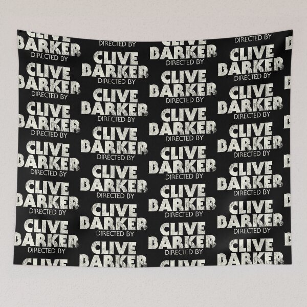 Item preview, Directed By Clive Barker - Retro Horror Movie Fan designed and sold by acquiesce13.
