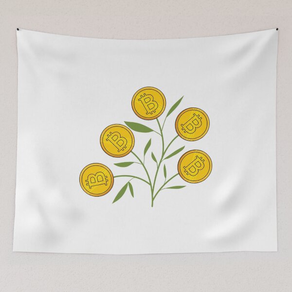 Item preview, The Bitcoin Plant designed and sold by Never Stop Trading.