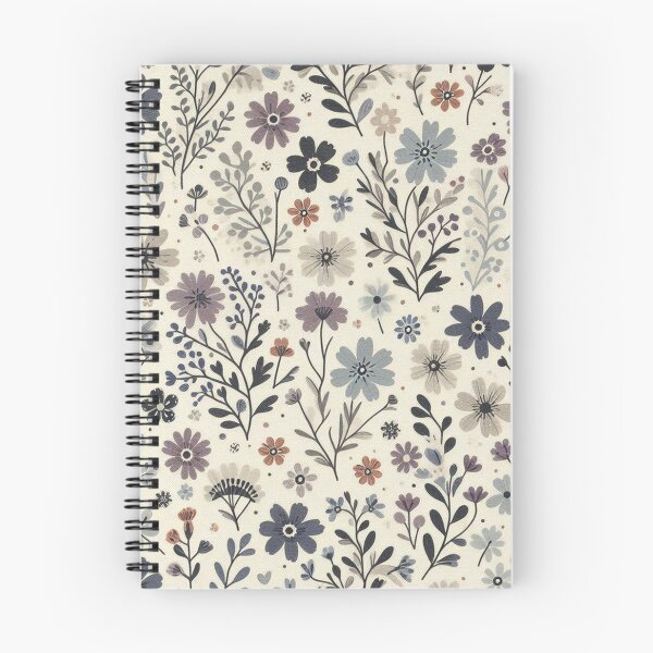 Item preview, Muted Tones Flower Design designed and sold by Furbulous Faces.