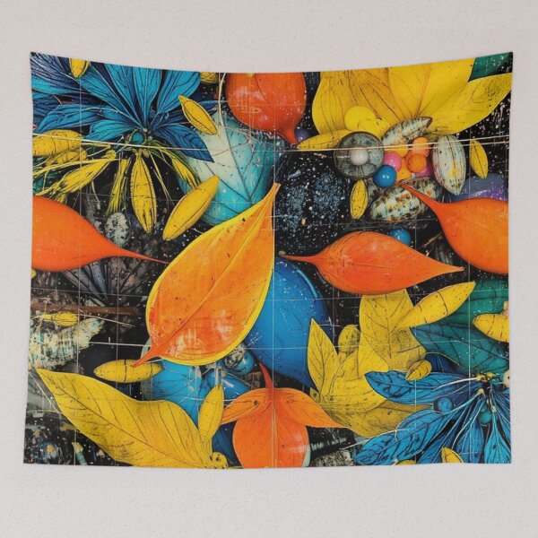Item preview,  colourful autumn leaves pattern designed and sold by optimusprime39.