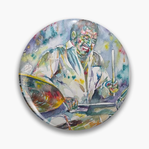 Item preview, CHICO HAMILTON watercolor portrait .1 designed and sold by lautir.