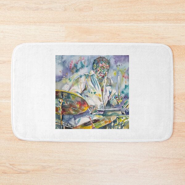 Item preview, CHICO HAMILTON watercolor portrait .1 designed and sold by lautir.