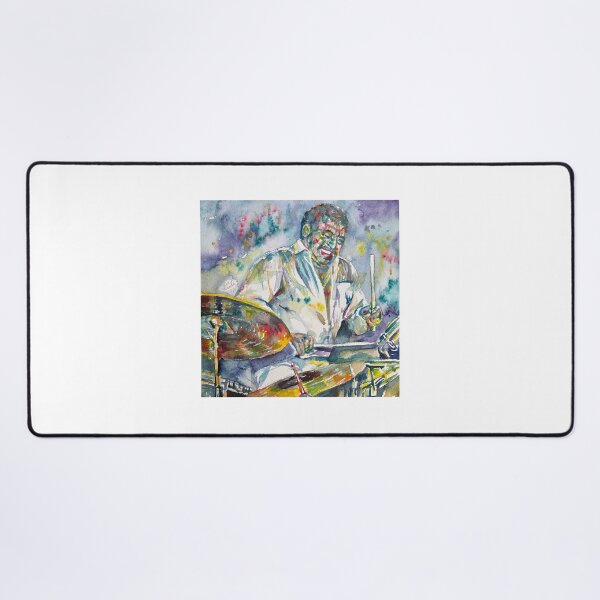 Item preview, CHICO HAMILTON watercolor portrait .1 designed and sold by lautir.