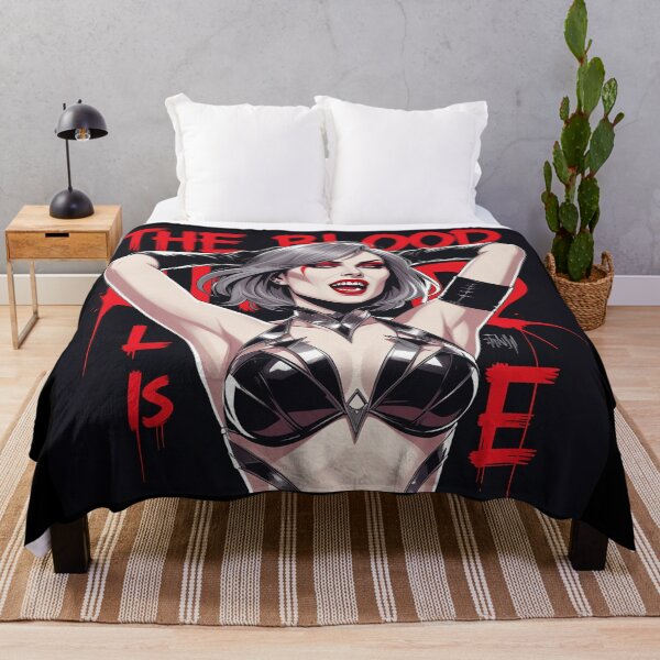 Item preview, Sexy Vampire demon fantasy punk horror Girl illustration designed and sold by Vintage Designs +.