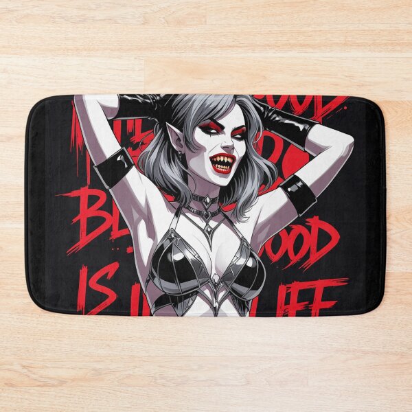 Item preview,  Sexy Vampire demon fantasy punk horror Girl illustration designed and sold by Vintage Designs +.