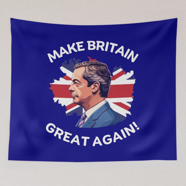 Item preview,  Make Britain Great Again Nigel Farage Support designed and sold by JesterKrewArt.