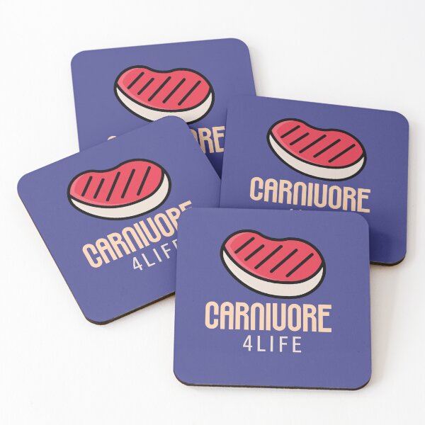 Item preview, Carnivore 4 Life: Bold Meat Lover Design for Print-on-Demand designed and sold by ImagineRainbows.