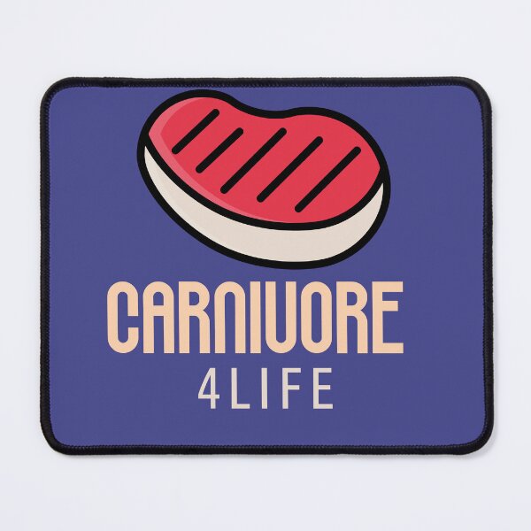 Item preview, Carnivore 4 Life: Bold Meat Lover Design for Print-on-Demand designed and sold by ImagineRainbows.