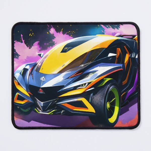 Item preview, Futuristic Buggy Car, Splash Of Colors designed and sold by DigitalHeadache.