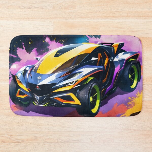 Item preview, Futuristic Buggy Car, Splash Of Colors designed and sold by DigitalHeadache.