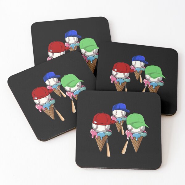 Item preview, Baseball Ice Cream Colorful Funny Gifts For Baseball Fans designed and sold by MartVisions.