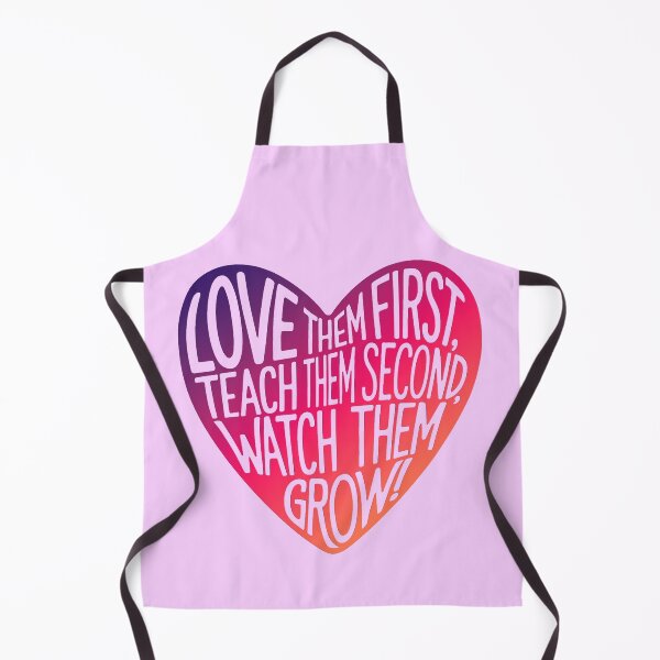 Item preview, Love Them First Teach Them Second Teacher Valentines designed and sold by Amanda's Factory.