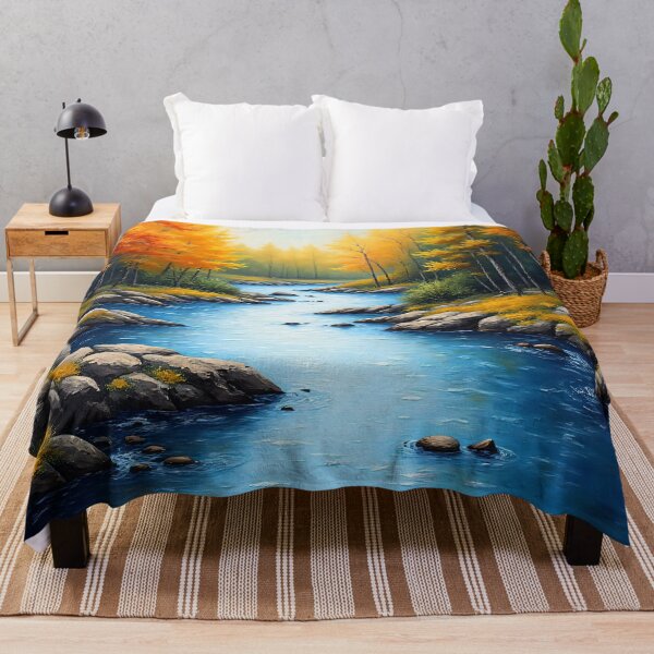 Item preview, Flowing into Fall designed and sold by Delemore Art.