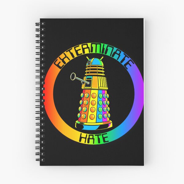 Item preview, exterminate hate dalek inspired pride rainbow  designed and sold by Alyn8.