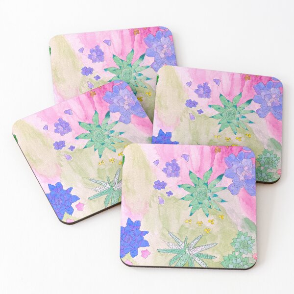 Item preview, Stroll in a succulent garden designed and sold by bluelandfriends.