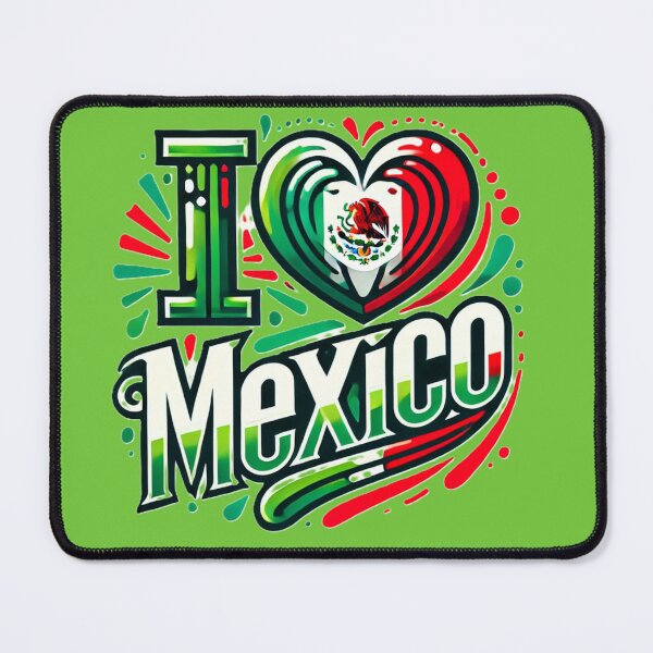 Item preview, I love Mexico / Amo a México designed and sold by NoBodyBuys.