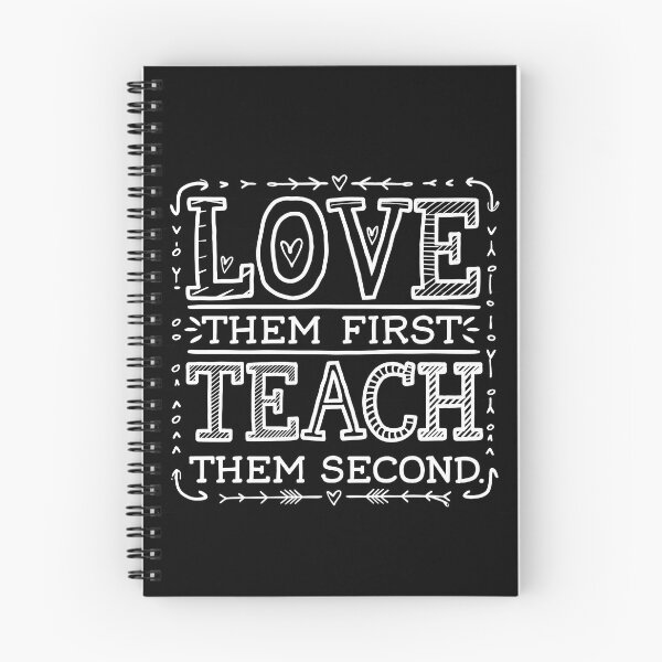 Item preview, Love Them First Teach Them Second Teacher Valentines designed and sold by AniArtPL.