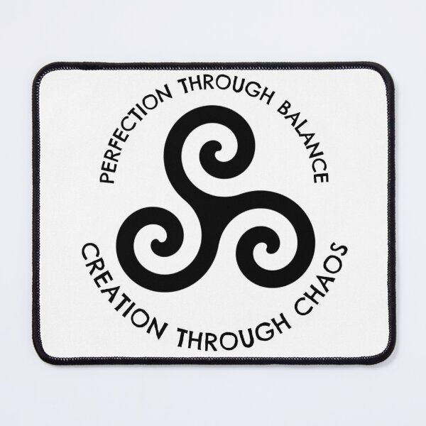 Item preview, Perfection through balance, designed and sold by Slightly Twisted.