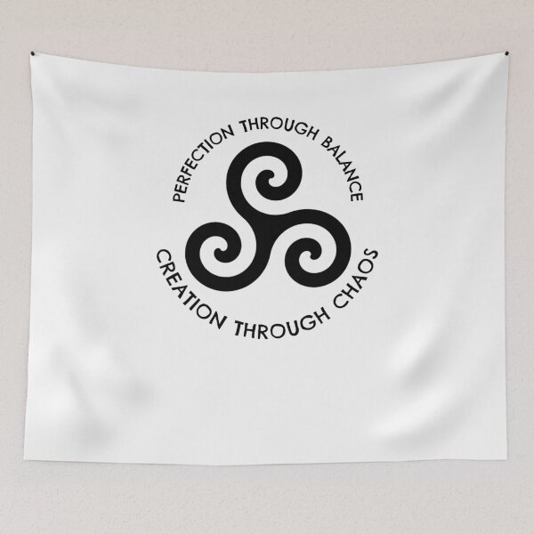Item preview, Perfection through balance, designed and sold by Slightly Twisted.