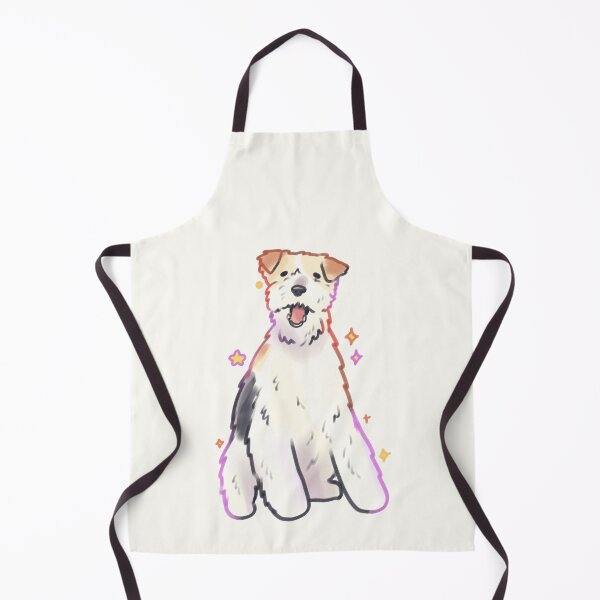 Item preview, Wire Fox Terrier illustration designed and sold by Mayarartsy.
